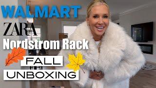 HUGE Unboxing!  WALMART Nordstrom Rack & ZARA (*LIVE* Style Edit)