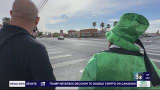 North Las Vegas Police use leprechaun disguise to catch speeding, distracted drivers