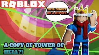 A Tower of Hell copy?! | Roblox Treacherous Tower