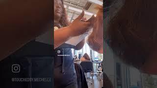 Watch me do a Partial Foil highlights  #influencer #cosmetology #donebyme #highlights#partialfoil