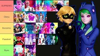 RANKEANDO Episódios da 5ª Temporada de Miraculous!