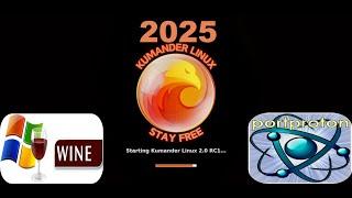 Linux Kumander 2.0 Debian 12 Xfce + Wine + Port Proton Gaming