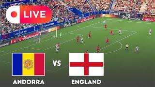 LIVE - Andorra vs England / FIFA World Cup Qualifying - 2025 / Match Streaming / PES 21 Gameplay