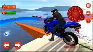 Extreme Bike Stunts Mania Motor Games - Android Gameplay