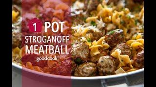 One-Pot Meatball Stroganoff