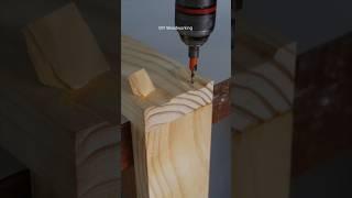 #diy Hidden nail wood connection tips  #tools #woodworking #tips #shorts #woodwork