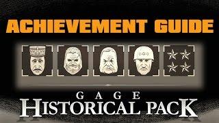 Gage Historical Pack Achievement Guide--Payday 2