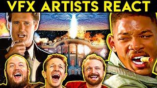 VFX Artists React to Bad and Great Independence Day CGi