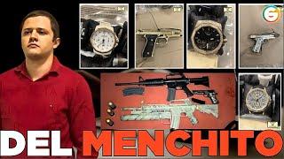 Exhiben colección de relojes y armas de ‘El Menchito’  #JuicioMenchito