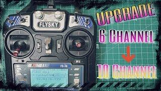 Upgrade Flysky i6 transmitter || 6 Channel to 10 Channel || by Atechtechnology