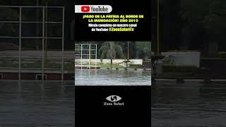 ¡IMPACTANTE PASO DE LA PATRIA! #inundaciones