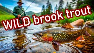 WILD brook trout. 10 tips on how to catch a unique trophy!