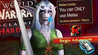 Vanilla Hardcore but I'm a Melee Only Hunter