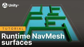 AI Navigation 2.0 - Runtime NavMesh surfaces