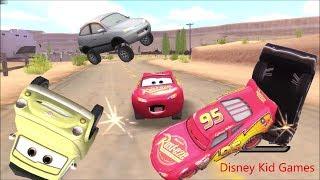 Disney Pixars Cars Movie Game - Crash Mcqueen 272 - Cannonball McQueen