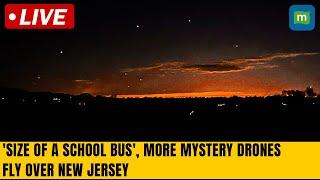 Live: Residents capture new mystery drone sightings in New Jersey | N18G