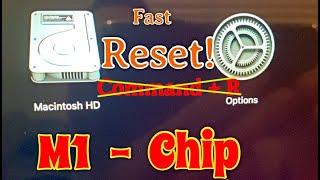 M1 MacBook Air or Pro (FACTORY RESET) Reinstall Big Sur OS!