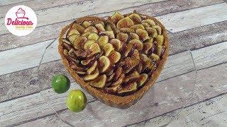 Figs Tart No-Bake (easy and quick) by Delicious Sparkly Cakes