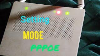 Setting huawei hg8245A mode PPPOE | untuk rt rw net