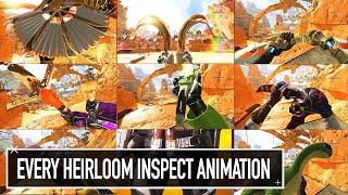 Every Heirloom Inspect Animation In APEX LEGENDS (2023) All Heirloom Inspection Animations