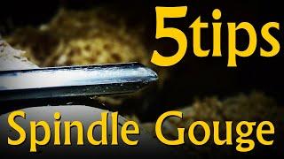 5 Technique Tips on the Spindle Gouge - Advanced Adjacent