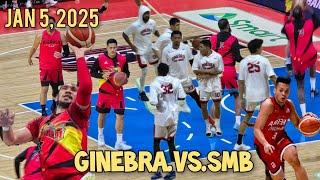 GRABE MUKHANG ANG LAKAS NA NG GINEBRA vs SAN MIGUEL SA 2025 COMMISIONERS CUP NAHIHIRAPAN ANG SMB