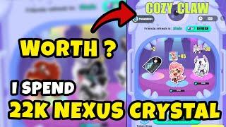 I SPEND 22K NEXUS CRYSTAL IN COZY CLAW FOR SCIENCE | DISLYTE