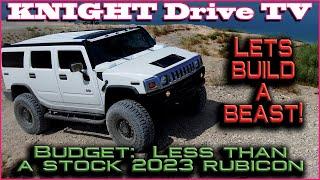 H2 Hummer Overland Build | Lockers | Tent | GMT800 Updates