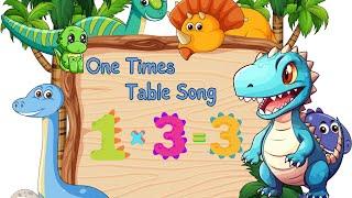 The 1 Times Table Song (Multiplying by 1) | Times Tables for Kids | Silly School Songs