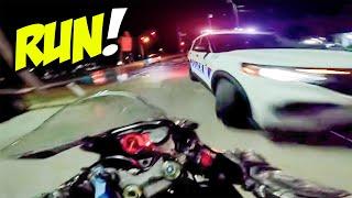 HELICOPTER CAUGHT BIKERS | MOTORCYCLE POLICE CHASE | ANGRY & COOL COPS 2024