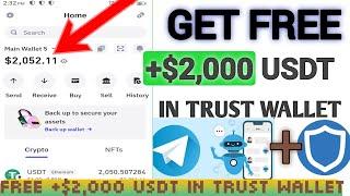 how to hà¢k $50,000 USDT in trust wallet// Get free $1,000 USDT in 5 minutes