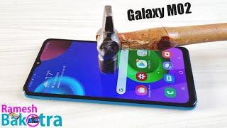 Samsung Galaxy M02 Screen Test