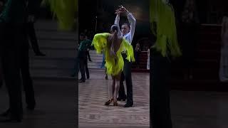 Karina Yermakova and Zhenya Sechko   #latina #lifeisadance #shorts #latindance #spanishdance