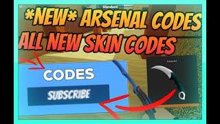 *MAY* NEW ARSENAL CODES! 2020 [Roblox]