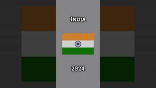 Evolution of India's flags  #geography#india#flag#evolution#trending#viral#shorts#1kcreator