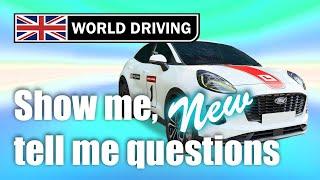 NEW! Show Me, Tell Me Questions 2025 - Driving Test Questions