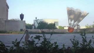 Kansas City's Nelson-Atkins Museum Shuttlecock Sideview timelapse.flv