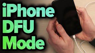 How To Put An iPhone In DFU Mode & DFU Restore An iPhone [2023]