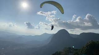 Lucas' flight to the lake, Valle de Bravo