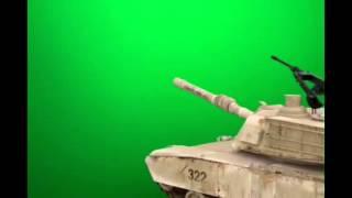 Танк футаж green screen скачать