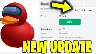 How To REFUND ITEMS on ROBLOX To Get Your Robux Back... (2024)