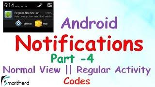 #93 Android Notification Tutorial Part-4 || Normal || BigText Style || BigPicture Style || Inbox