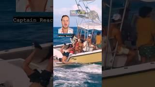 Just have a drink! Drunk man finds water.  Credit: @WavyBoats #boat #ocean #sailing