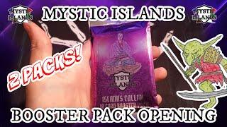 Opening 2 Mystic Islands Booster Packs! - Set 1 Islands Collide! - Homemade TCG [HTCG]- For Sale now