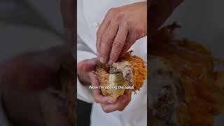 On Yes, Chef, Eyal Shani shows us how he makes his famous folded cheeseburger