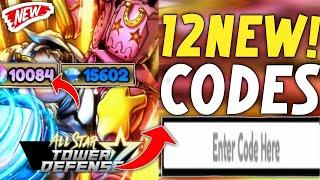 ️NEW!️WORKINGS CODES For All Star Tower Defense November 2024(ROBLOX)-All Star Tower Defence 2024