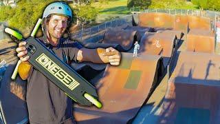 WILL CHEAPEST SCOOTER SURVIVE MEGA RAMP?