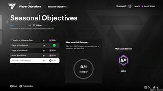 FC 25 - How to Max out a Skill Category - Player Objective - Seasonal Objectives