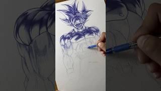 Goku MUI Drawing By @skart1923  Dragon Ball Super #drawing #art