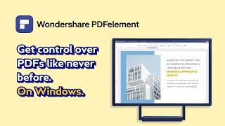 Introducing All-New PDFelement 8 for Windows